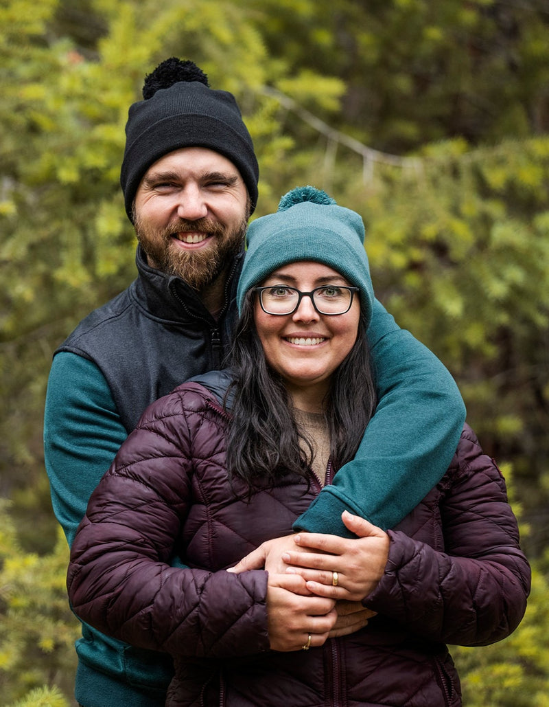 Canada Made Recycled Pom Beanie