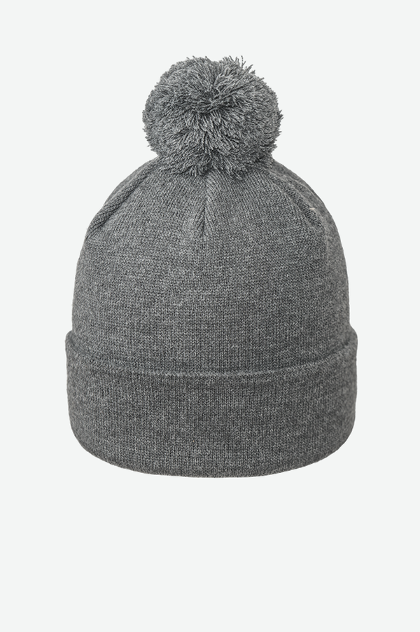 CANADA-MADE RECYCLED CUFFED POM BEANIE