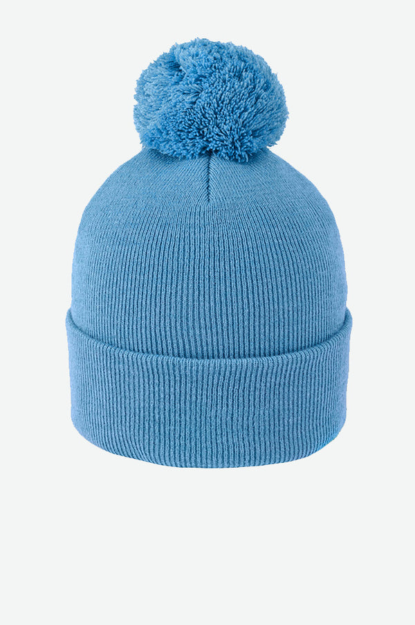 CANADA-MADE RECYCLED CUFFED POM BEANIE