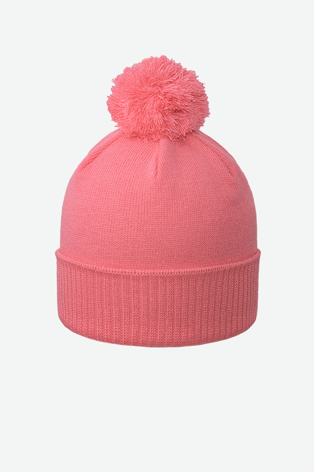 KIDS CANADA-MADE RECYCLED CUFFED POM BEANIE