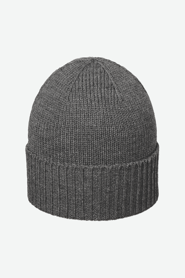 RIBBED CUFF ACRYLIC BEANIE