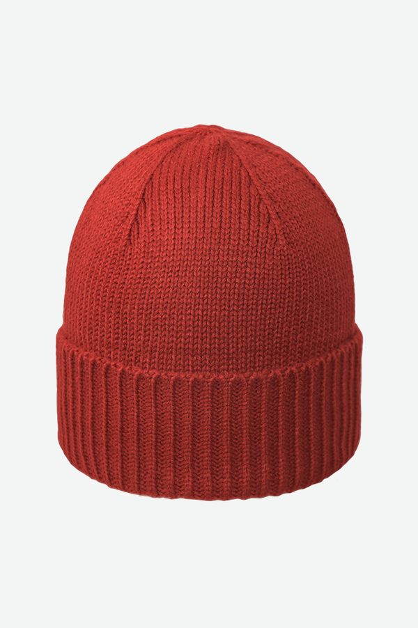 RIBBED CUFF ACRYLIC BEANIE