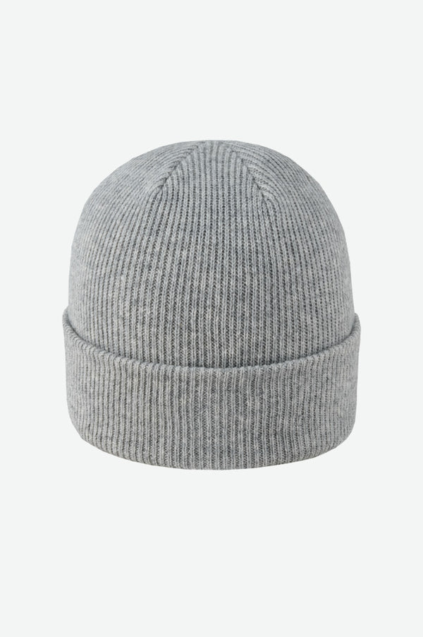 MERINO RIBBED BEANIE WITH CUFF