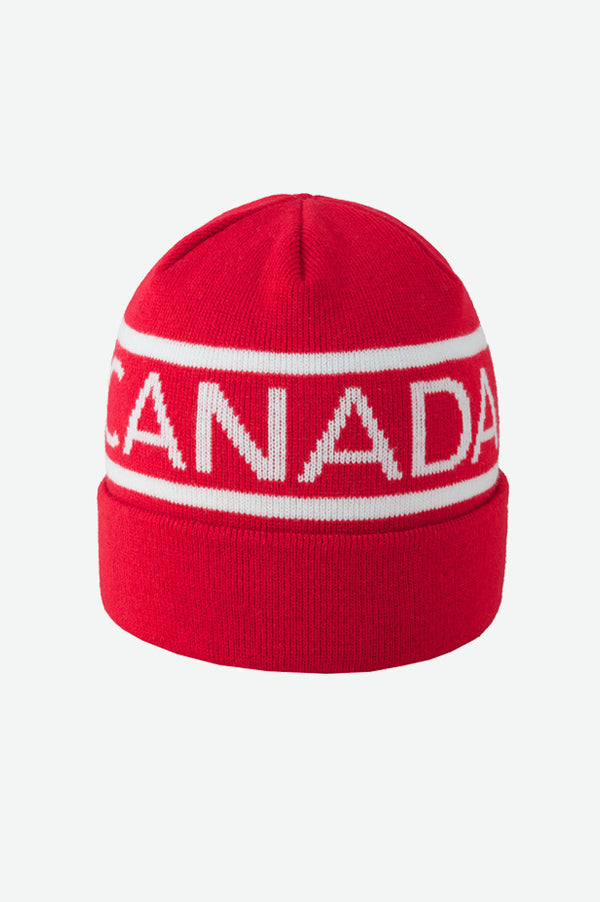 CANADA-MADE RECYCLED CANADA CUFFED BEANIE