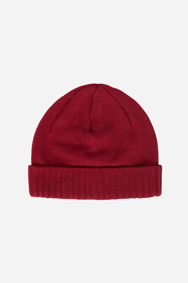 Cuff Slouch Beanie Red