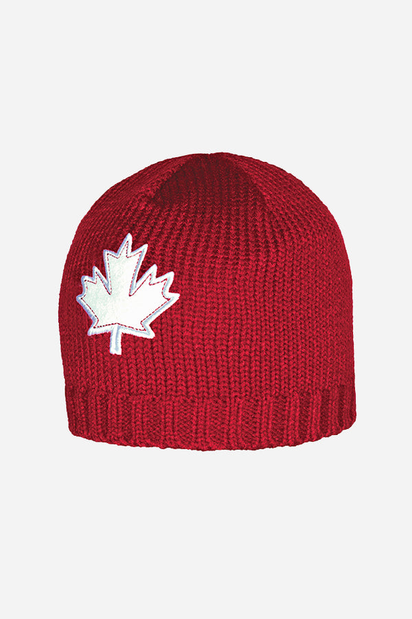 GET RED! Canada Chunky Beanie Red
