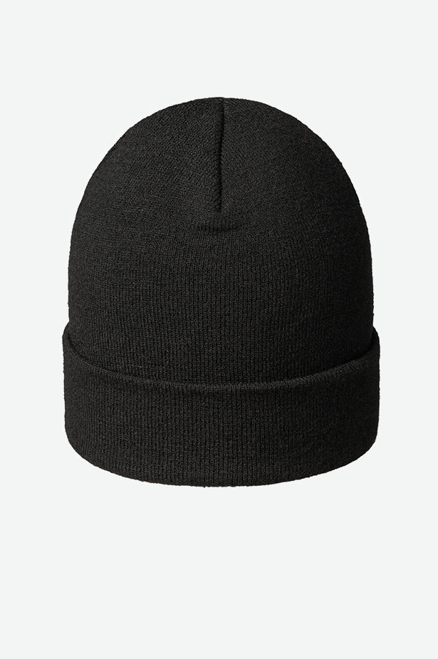 Canada Made Recycled Cuff/Slouch Beanie - Black