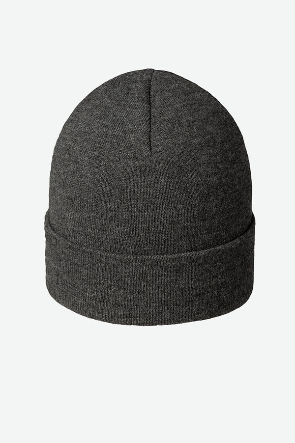 Canada Made Recycled Cuff/Slouch Beanie - Charcoal
