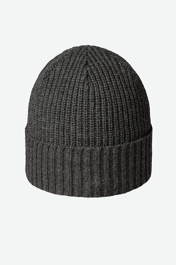 Canada Made Recycled Ribbed Beanie - Charcoal