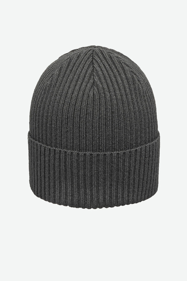 Canada Made Ribbed Cuffed Beanie - Grey
