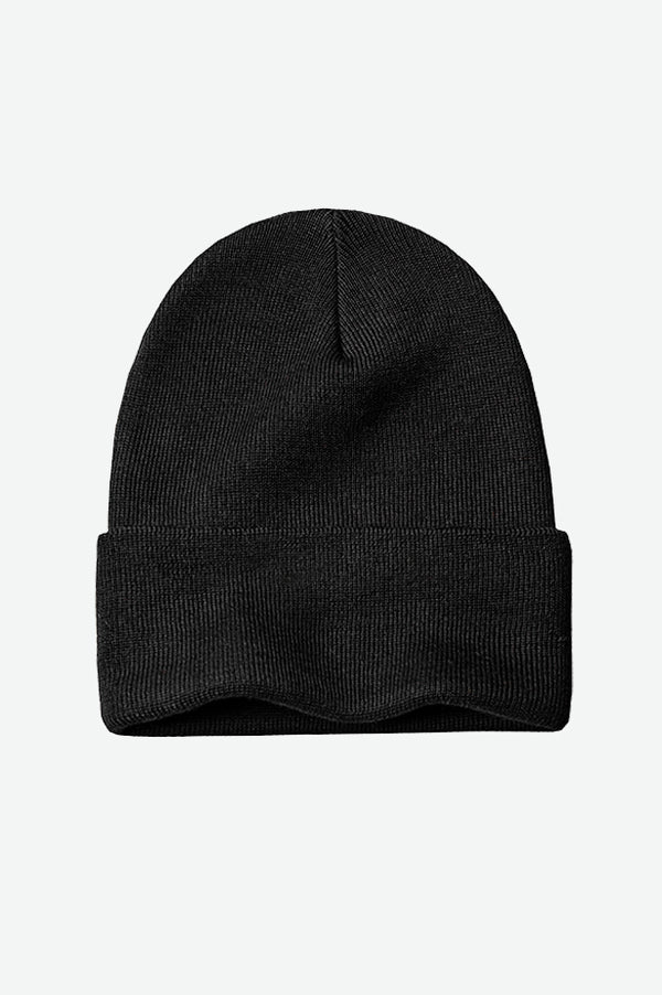 Canada Made Merino Cuffed Beanie - Black