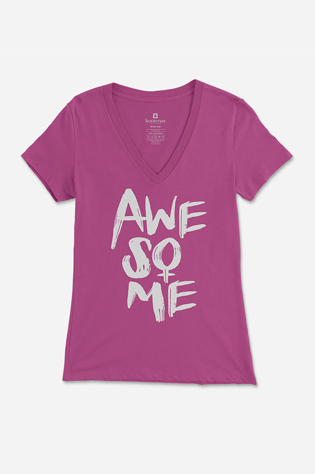 Awesome Womens Eco-Friendly T-Shirt-Berry